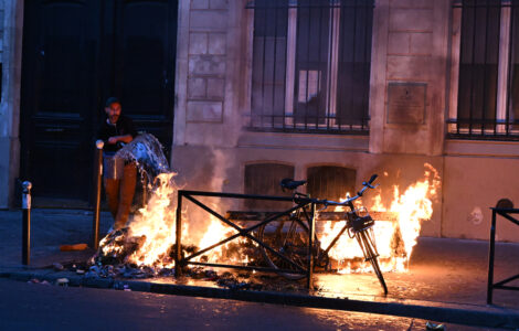 APTOPIX France Protests